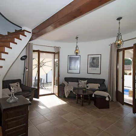 Divina Con Gran Piscina Privada En - Hisp-7-92 빌라 *